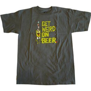 FOUNDATION Get Weird On Beer Men's Tee - Gray [M]